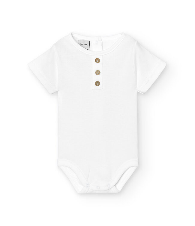 Body wit met knoopjes