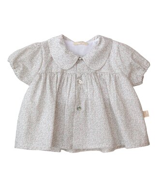 Blousje met zacht bloemetjesmotief