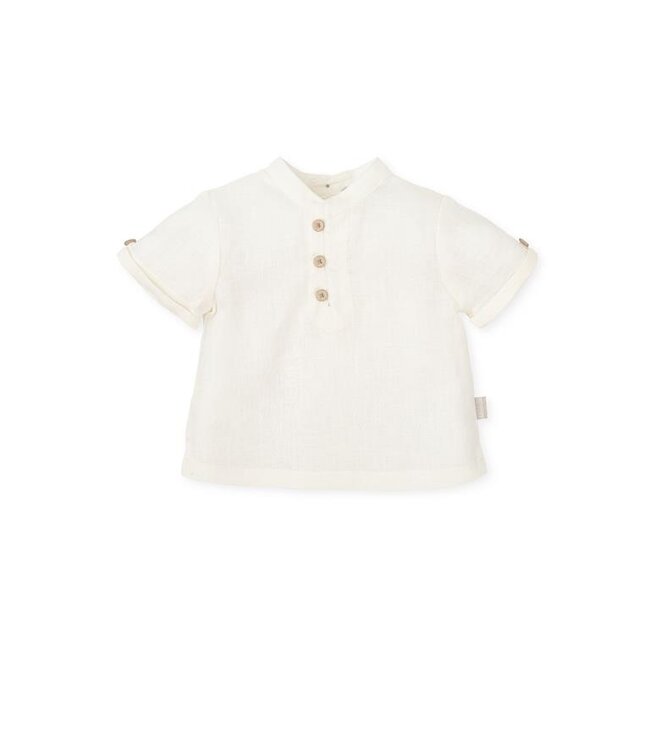 jongenshemdje linnen wit