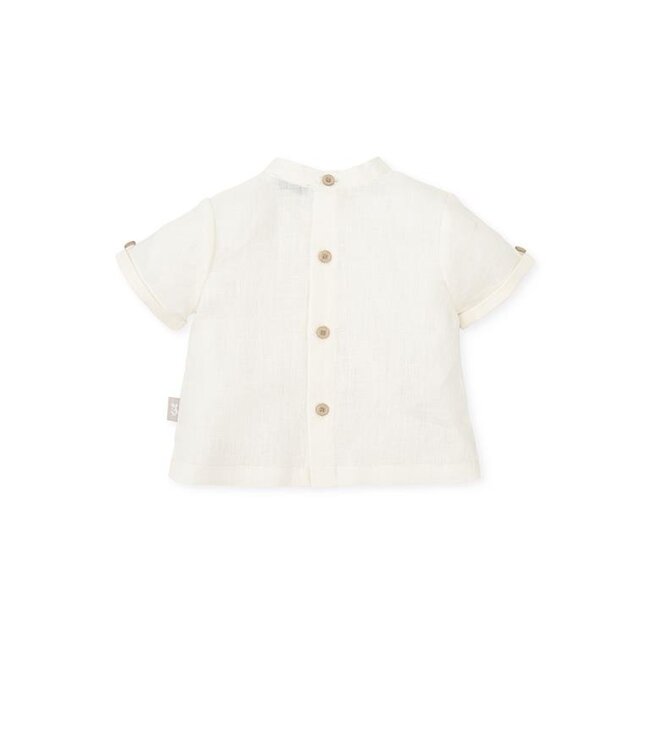 jongenshemdje linnen wit