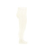 Kousenbroek met visgraat aan zijkant ecru
