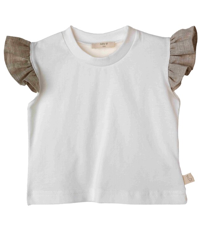 T-shirt met engelen mouw