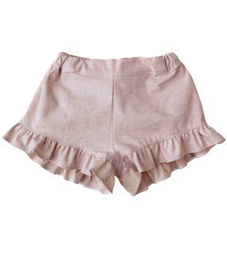 Meisjesshort oud roze