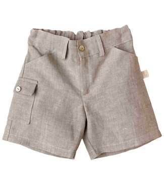 Baby Gi Short linnen beige