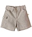 Short linnen beige