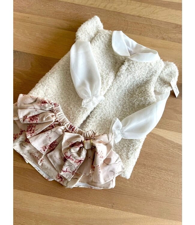 jasje met kort kapmouwtje Camelia