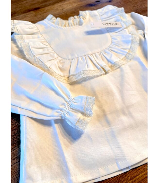 Bloesje ecru Camelia