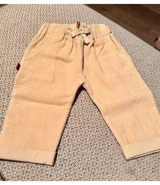 Broekje velours beige