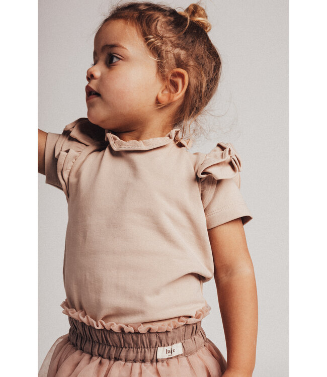 Baje Studio Seia rose salmon t-shirt