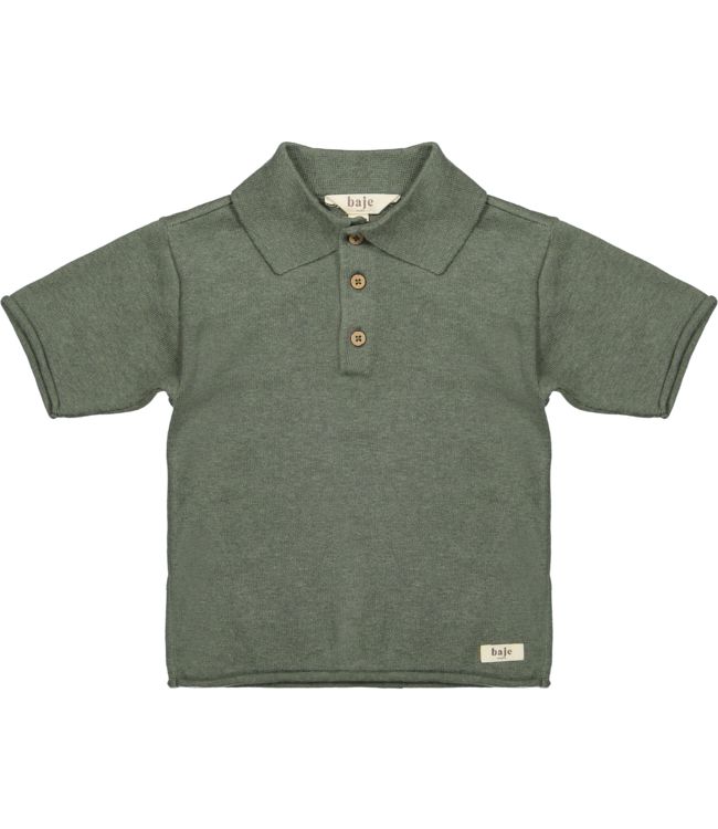 Baje Studio Estoi green agave polo
