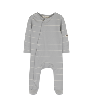 Baje Studio Olivier blue steel stripe kruippak