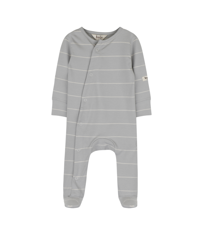 Baje Studio Olivier blue steel stripe kruippak