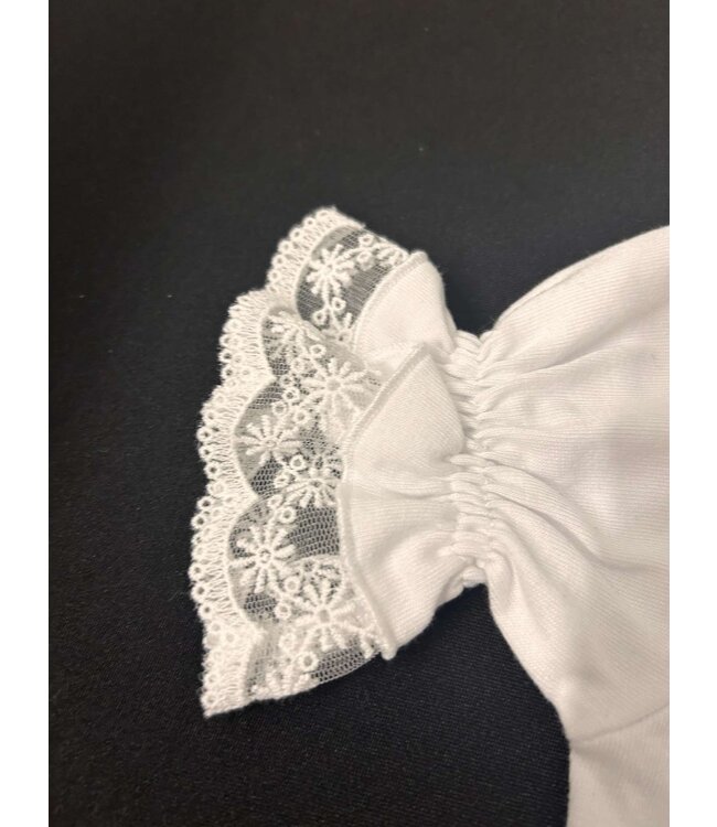 T-shirt/romper met volledige kanten detail