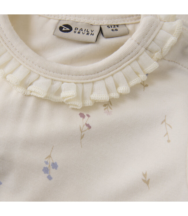 Daily seven  Body Longsleeve Flowerprint