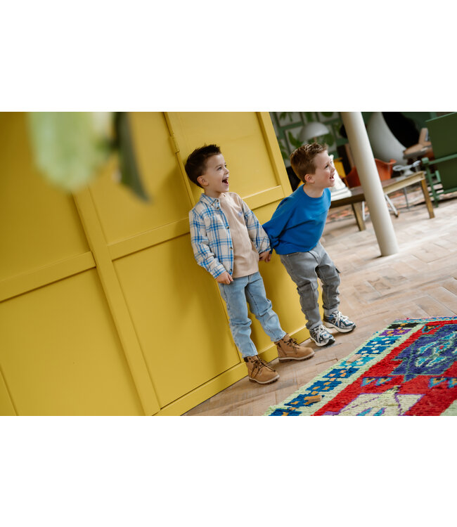 Daily seven Hemd blauw daily seven