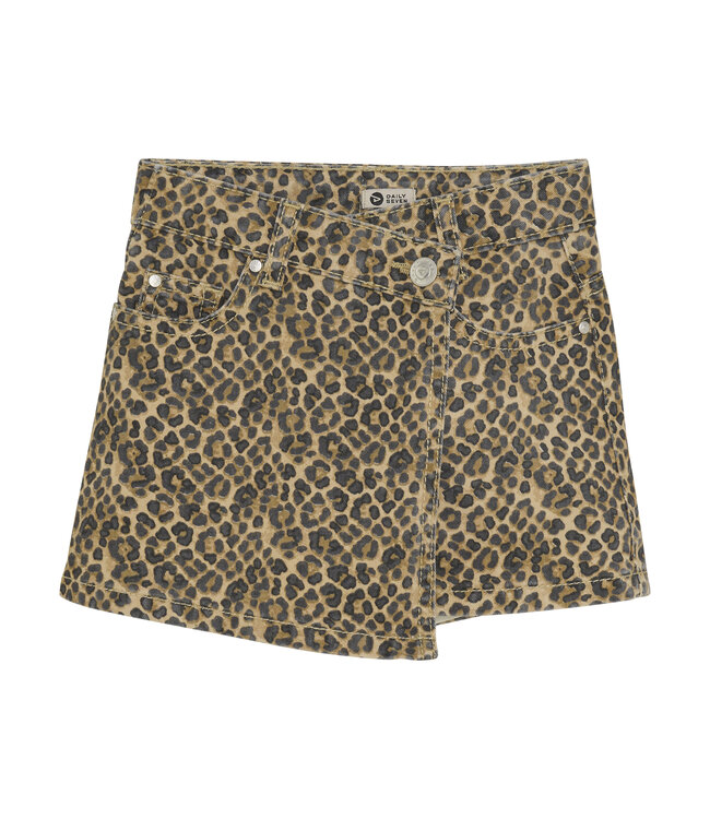 Daily seven Twill skort animal