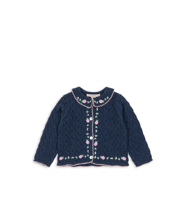 Konges Slojd Rosier cardigan blauw