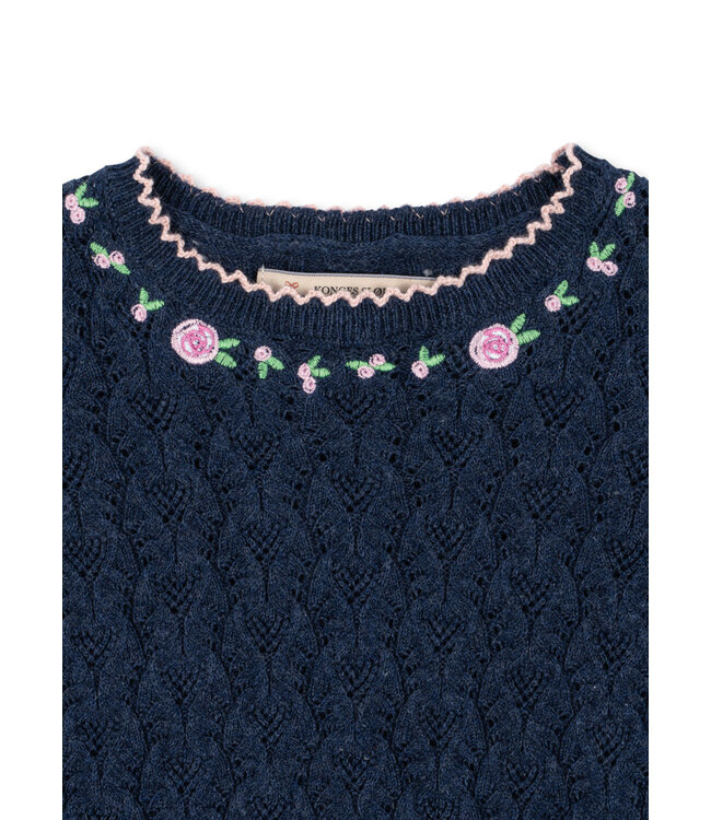 Konges Slojd Rosier sweater blauw