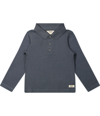 Baje Studio Broc polo lange mouwen navy blue