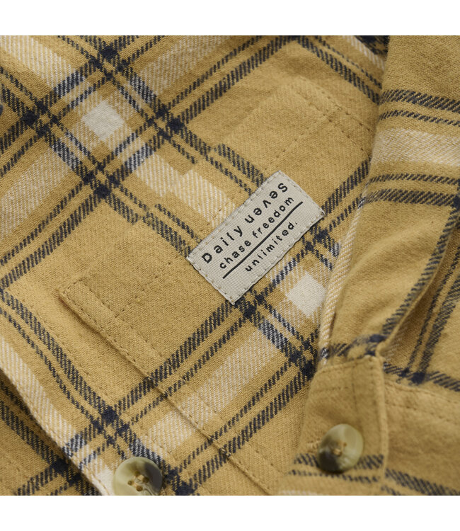 Daily seven Hemd check print daily 7