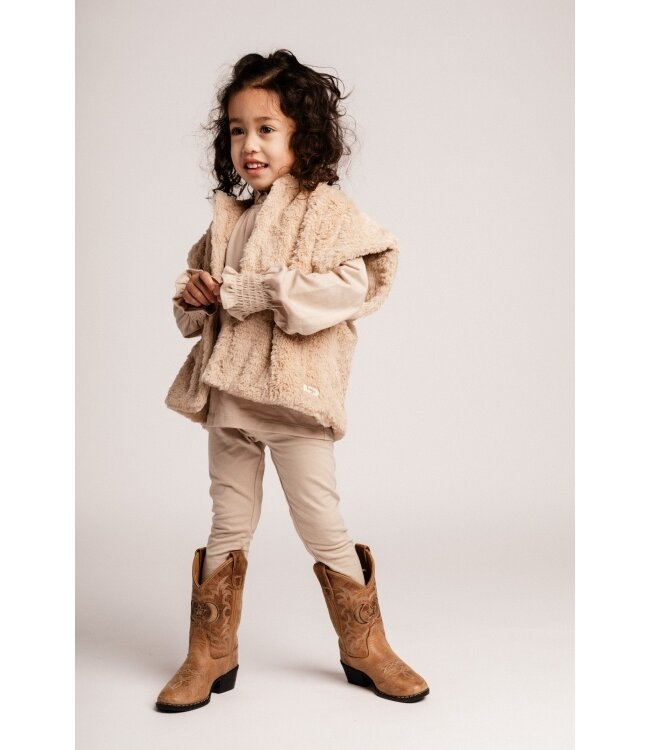 Baje Studio Rossa gilet beige
