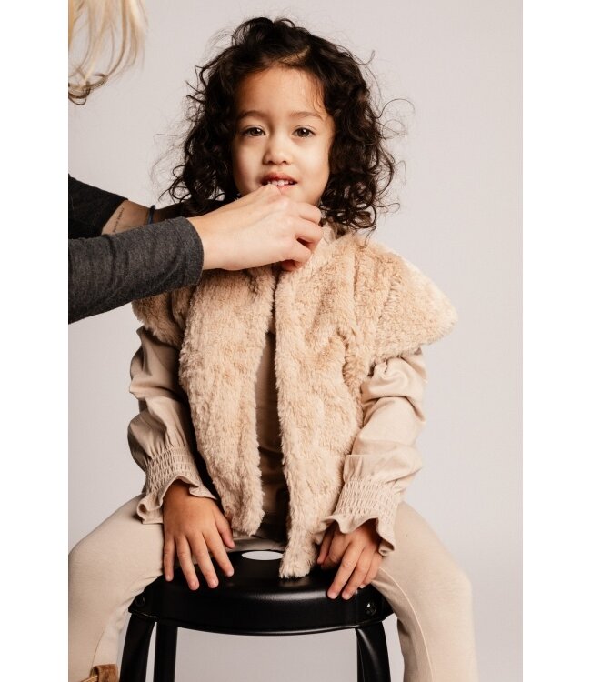 Baje Studio Rossa gilet beige