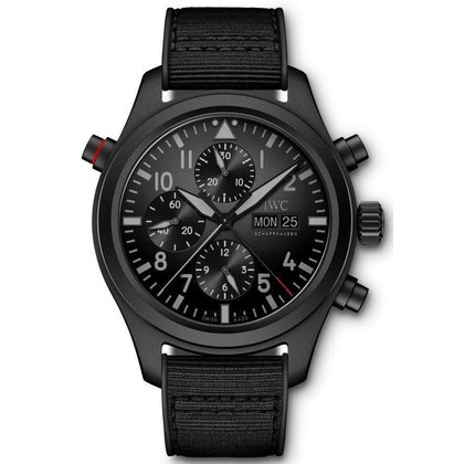 Horloge Pilot's Watch 44mm Top Gun Ceratanium Double Chronograph