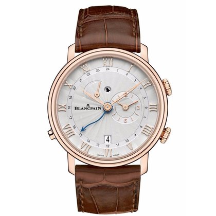 Horloge Villeret 40mm Ultra Slim Reveil GMT
