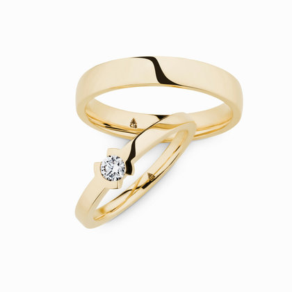 Trouwring damesring