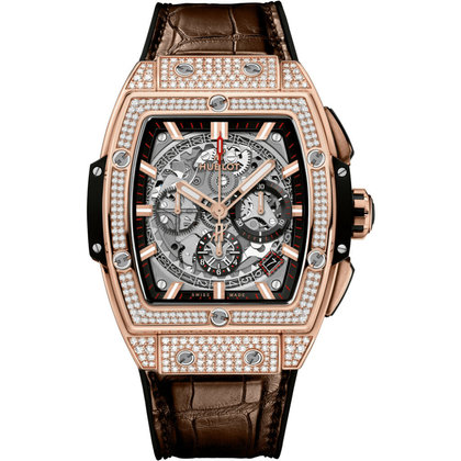 Horloge Spirit of Big Bang 42mm Titanium Diamonds