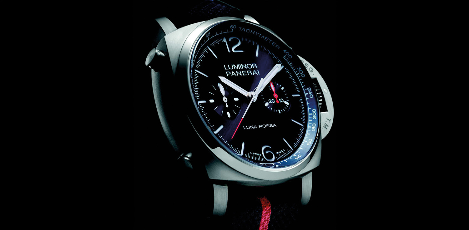 Ontdek hier de bijzondere Panerai Luminor Chrono Luna Rossa