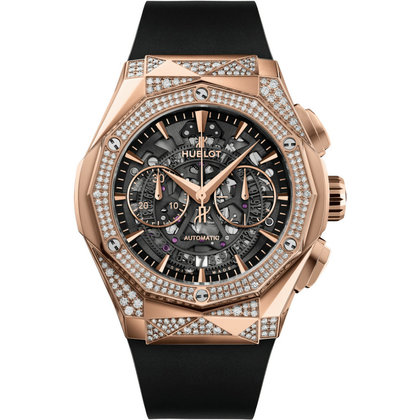 Horloge Aerofusion 45mm Orlinski King Gold Alternative Pave
