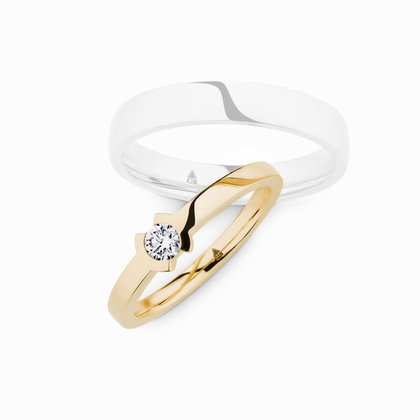 Trouwring damesring