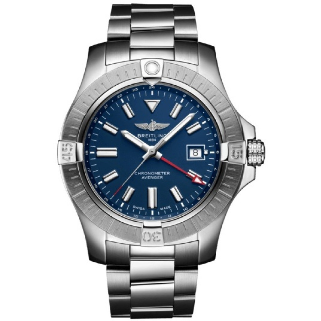Breitling Horloge Avenger II 45mm GMT A32395101C1A1 - Schaap en Citroen