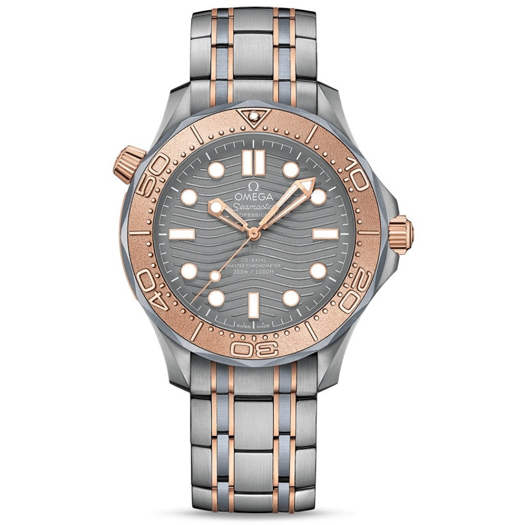 Omega Horloge Seamaster 42mm Diver 300M Co-Axial Master Chronometer  Titanium 210.60.42.20.99.001 - Schaap en Citroen