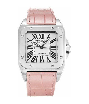 Cartier Horloge Santos 100 SM W20126X8 - Schaap en Citroen