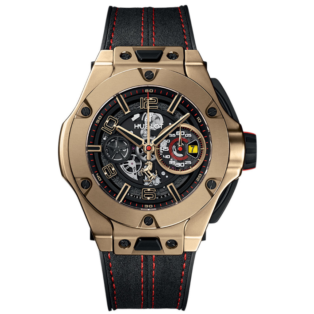 Hublot Horloge Big Bang Ferrari 45mm Magic Gold Chronograph 402.MX.0138.WR  - Schaap en Citroen