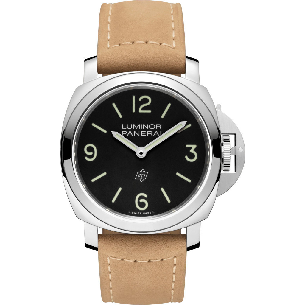 Panerai Horloge Luminor Base Logo 44mm Acciaio PAM01086 - Schaap en Citroen