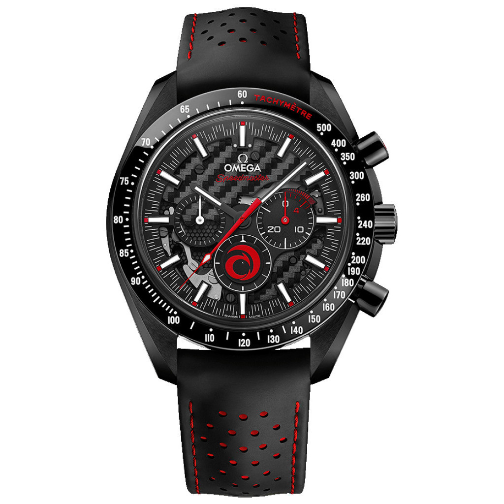 Omega Horloge Speedmaster 44mm Dark Side of the Moon Chronograph Alinghi  311.92.44.30.01.002 - Schaap en Citroen