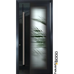 Aluminum door HT 6518 GLA HL