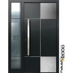 Aluminium door HT 9350 FA CONCRETE