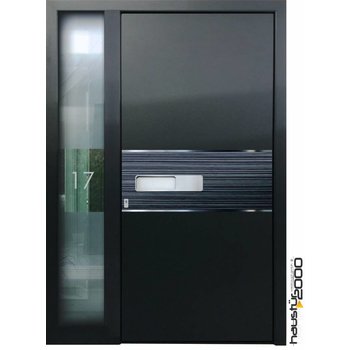 Aluminum door model D267 BFD SF