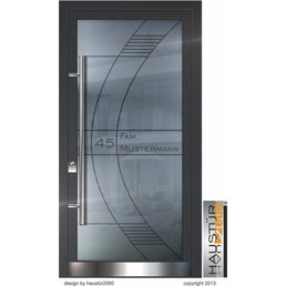 Aluminium Haustür HT 5471.1 GLA