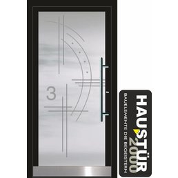 Aluminium Haustür HT 5486 GLA