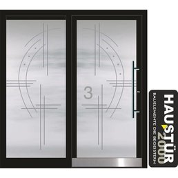 Aluminium door HT 5486 GLA SF