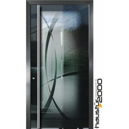 Aluminum door HT 6515 GLA FD