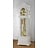 Hettich Uhren 47 grandfather clock painted white Hermle chain drive 3 tunes in the Black Forest made Dimensions: 208x65x35cm