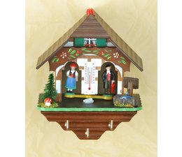 Trenkle Uhren Stazione Meteo Nella Foresta Nera Fatto Di Legno, Le