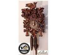 Hettich Uhren Cuckoo Clock 23cm mechanical at 1 day rack strike movement