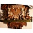 Hettich Uhren Originally in the Black Forest handmade cuckoo clock Black Forest house style 47cm high with moving wood chipper dance figures and mill wheel